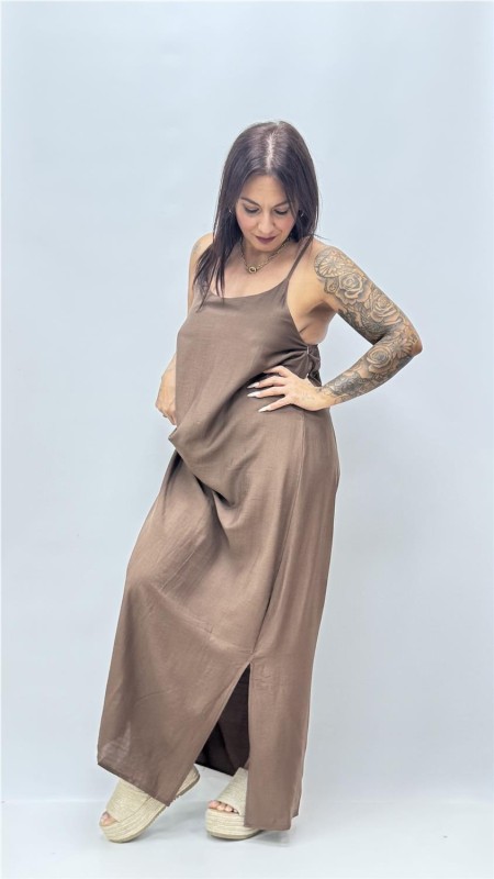 VESTIDO ACACIA MARRON 2