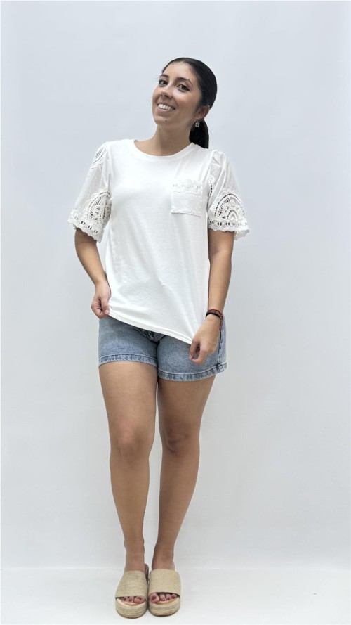 CAMISETA CUENCA BLANCO