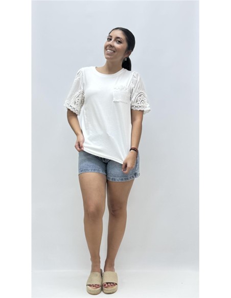 CAMISETA CUENCA BLANCO