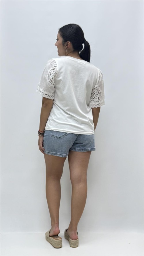 CAMISETA CUENCA BLANCO