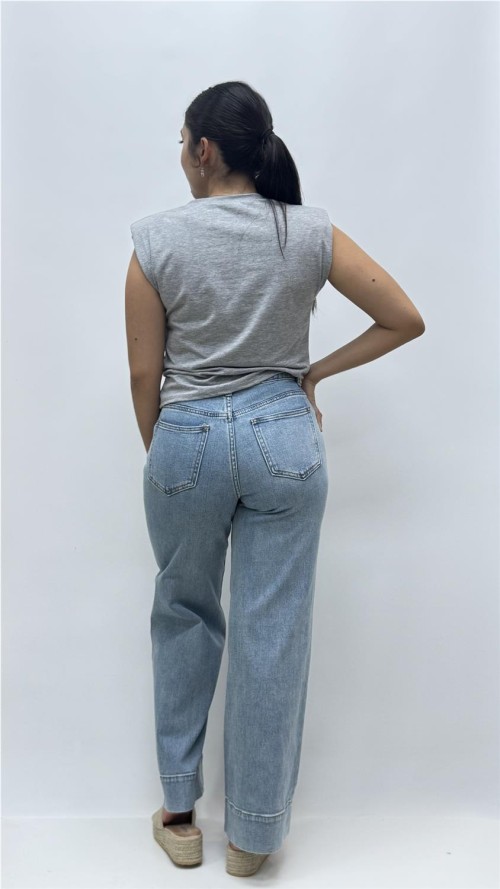CAMISETA NUDO GRIS