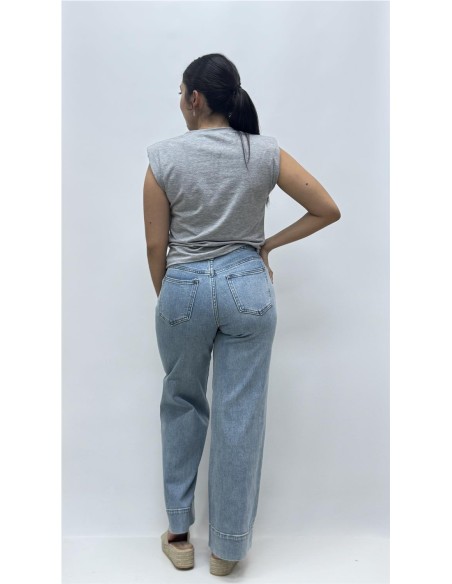CAMISETA NUDO GRIS