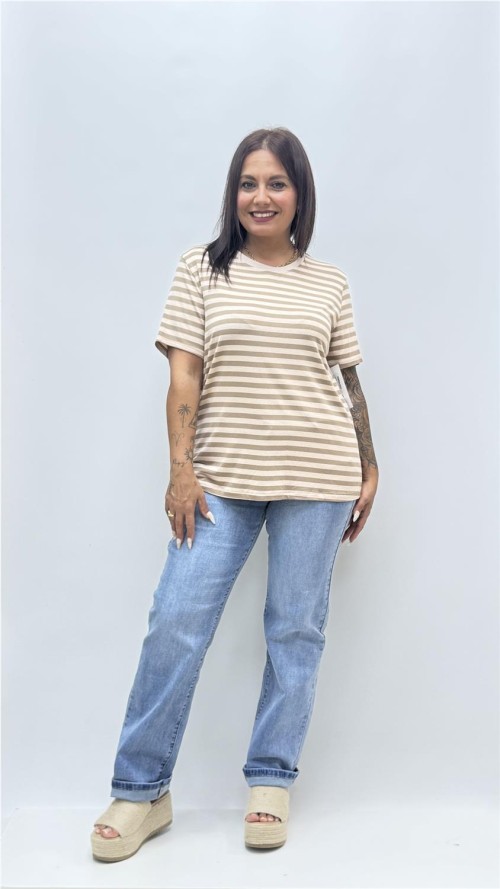 CAMISETA RAYAN BEIG