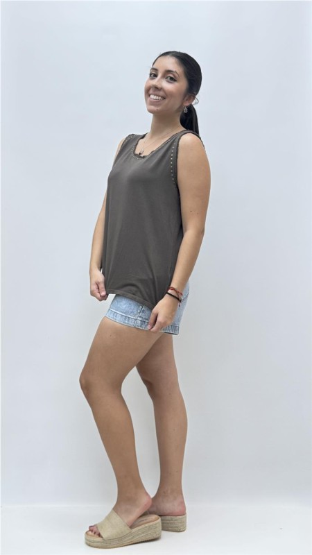 CAMISETA TERESA MARRON 2