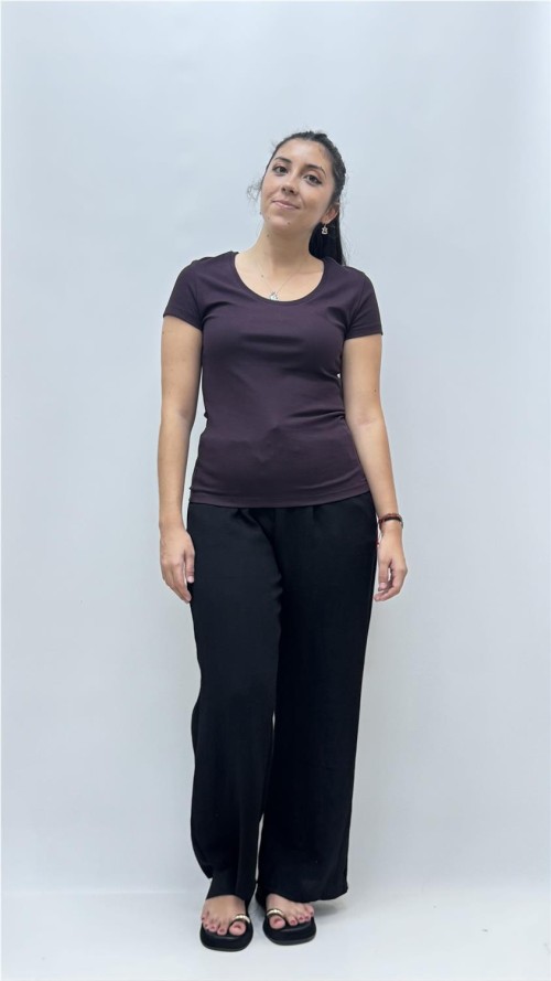 CAMISETA SEPTIEMBRE BERENGENA