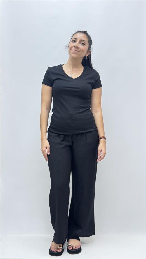 CAMISETA AGOSTO NEGRO