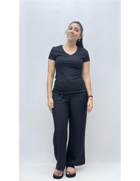 CAMISETA AGOSTO NEGRO