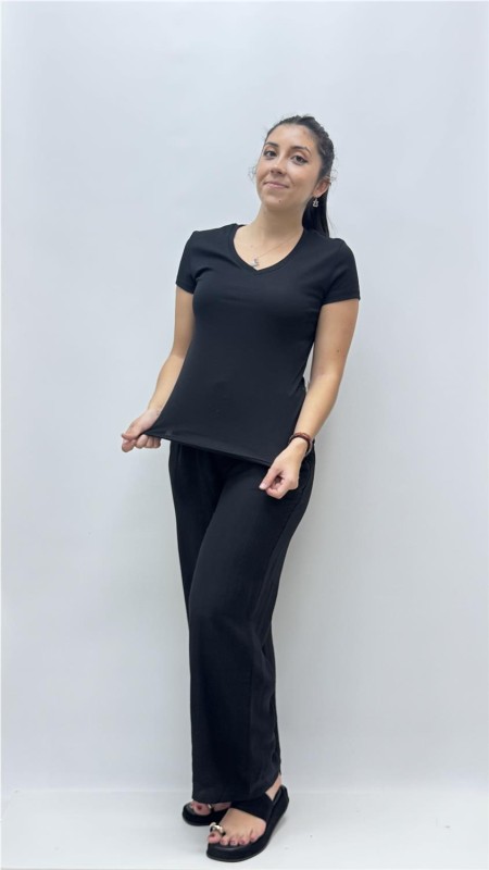 CAMISETA AGOSTO NEGRO 2