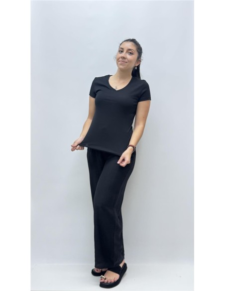 CAMISETA AGOSTO NEGRO