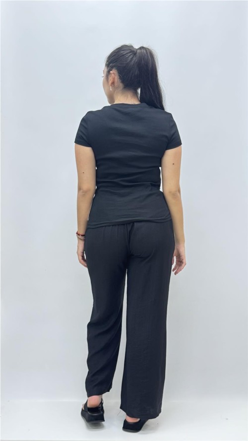 CAMISETA AGOSTO NEGRO