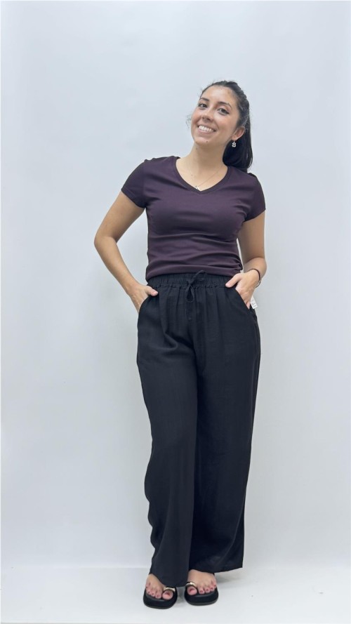 CAMISETA AGOSTO BERENGENA