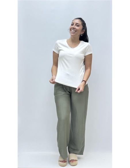 CAMISETA AGOSTO BLANCO