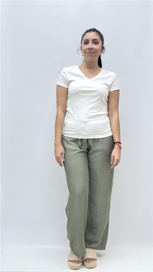 CAMISETA AGOSTO BLANCO
