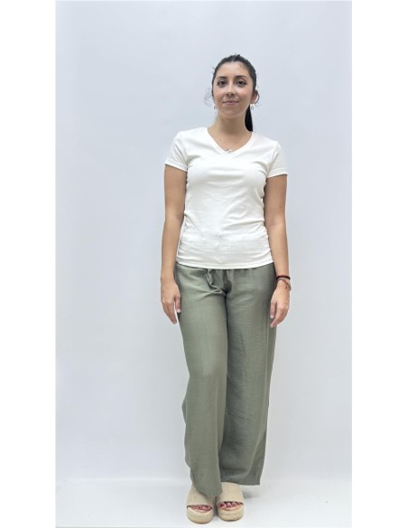 CAMISETA AGOSTO BLANCO
