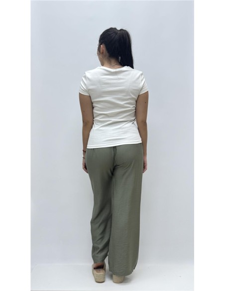 CAMISETA AGOSTO BLANCO