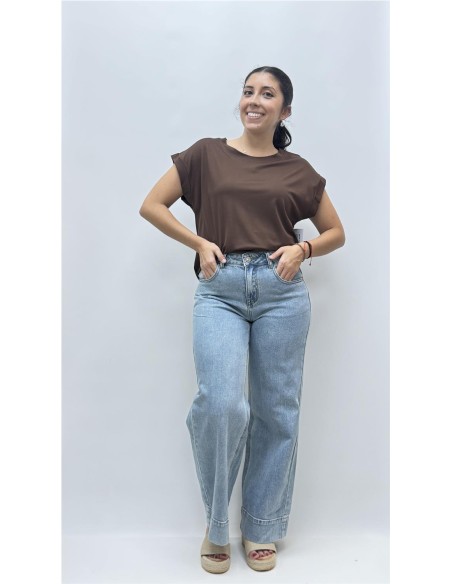 CAMISETA ESTELA MARRON