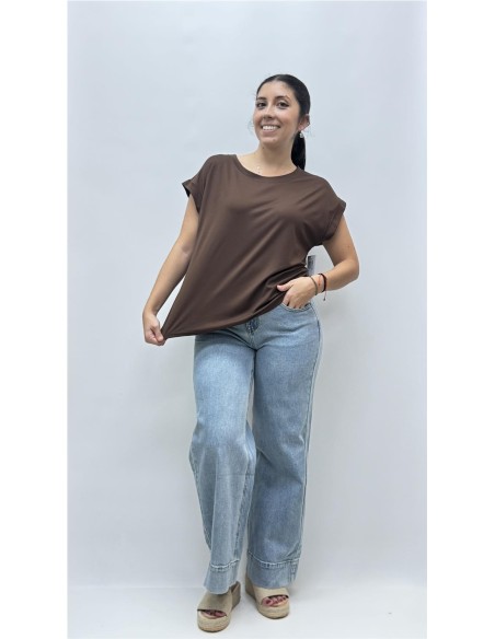 CAMISETA ESTELA MARRON