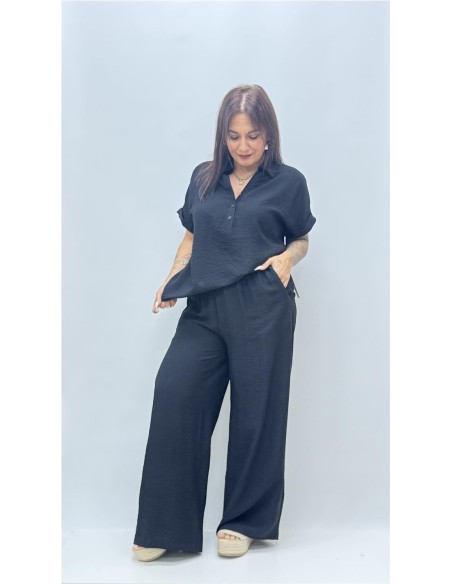 CAMISA AROA NEGRO