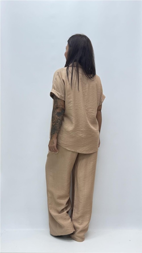 CAMISA AROA CAMEL