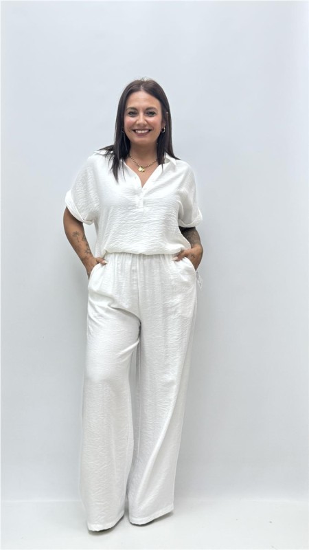 CAMISA AROA BLANCO