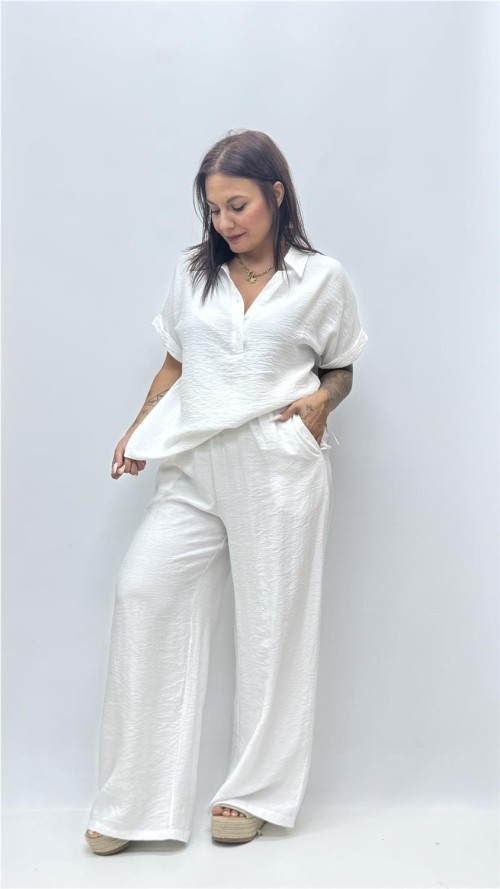CAMISA AROA BLANCO