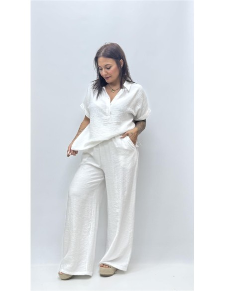 CAMISA AROA BLANCO