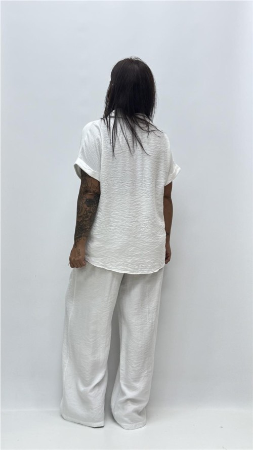 CAMISA AROA BLANCO