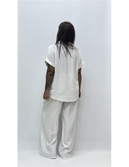 CAMISA AROA BLANCO