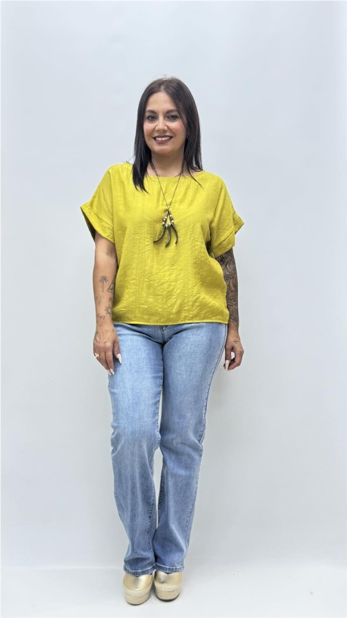 CAMISA LUNA OLIVO