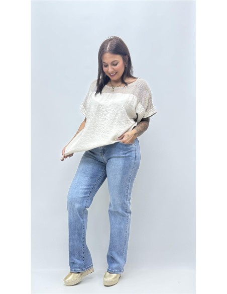CAMISA PARFUA BEIG