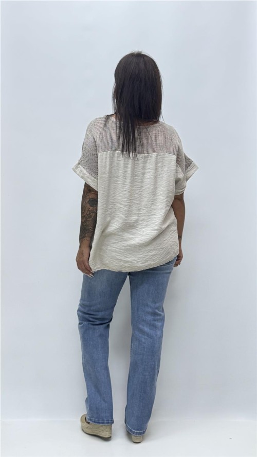CAMISA PARFUA BEIG
