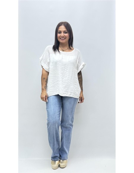 CAMISA PARFUA BLANCO