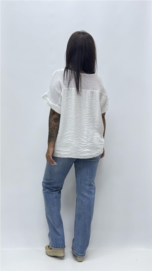 CAMISA PARFUA BLANCO