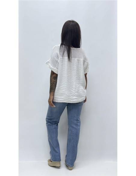 CAMISA PARFUA BLANCO