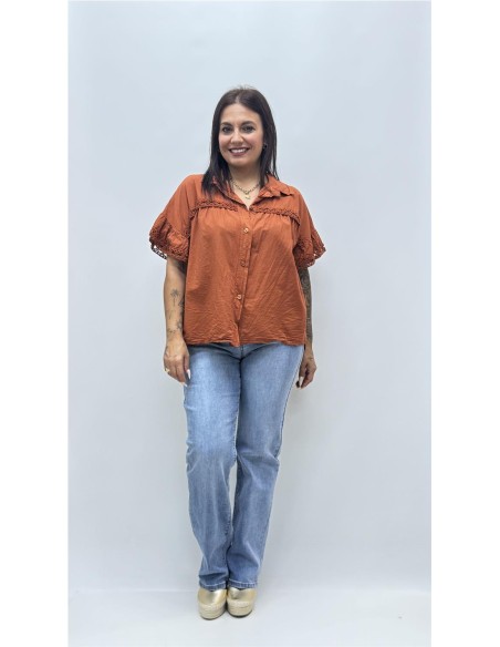 CAMISA ESME TEJA