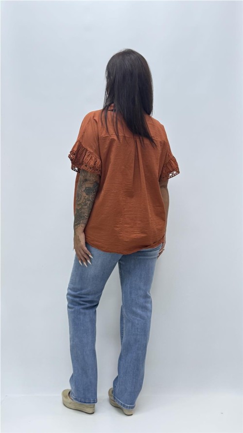 CAMISA ESME TEJA