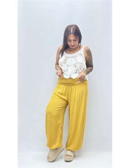 PANTALON IBIZA AMARILLO