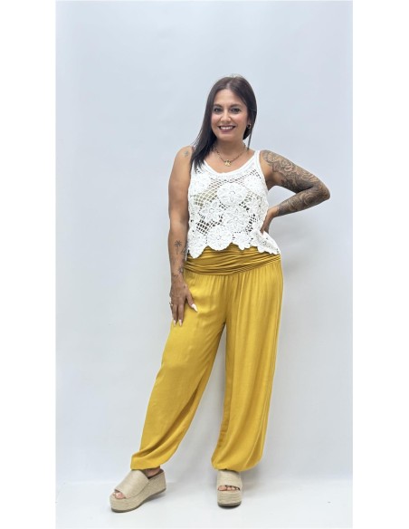 PANTALON IBIZA AMARILLO
