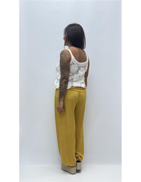 PANTALON IBIZA AMARILLO