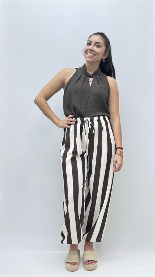 PANTALON DIANA MARRON