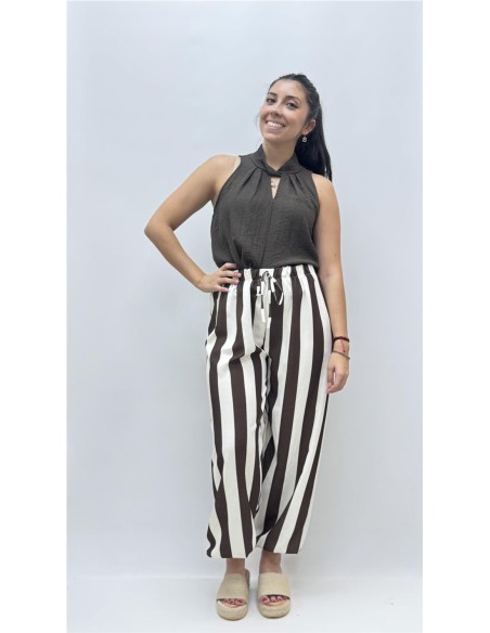 PANTALON DIANA MARRON