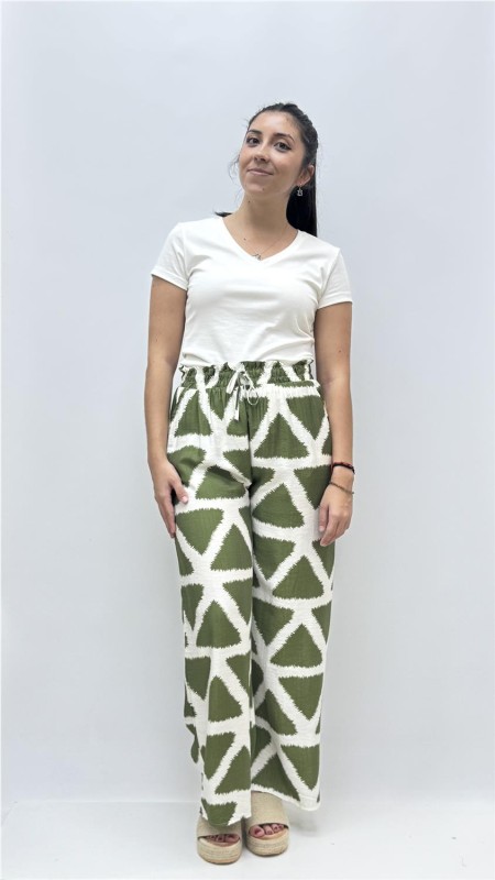 PANTALON COSMOS VERDE