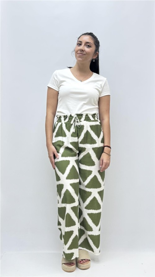 PANTALON COSMOS VERDE
