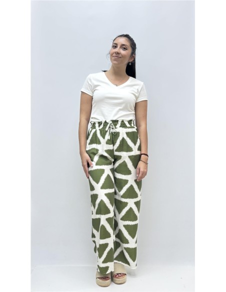 PANTALON COSMOS VERDE