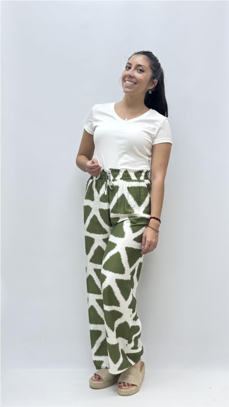 PANTALON COSMOS VERDE 2