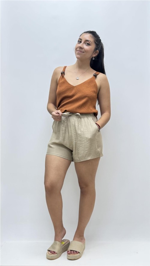 PANTALON SOFIA TAUPE