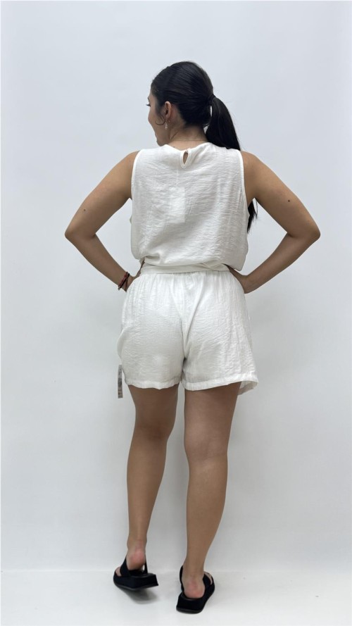 SHORT AUSTRALIA BLANCO