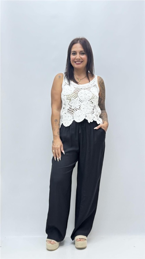 PANTALON LEONOR NEGRO