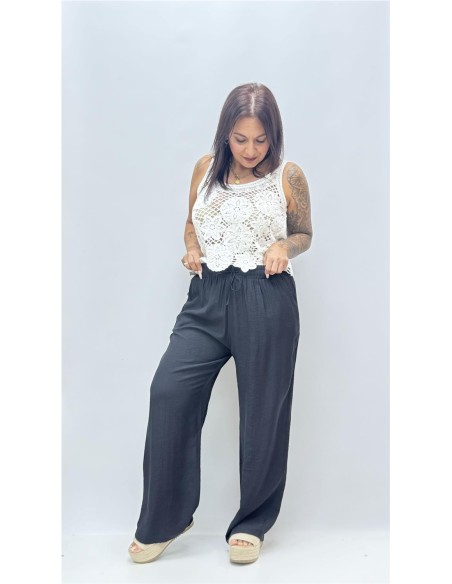 PANTALON LEONOR NEGRO