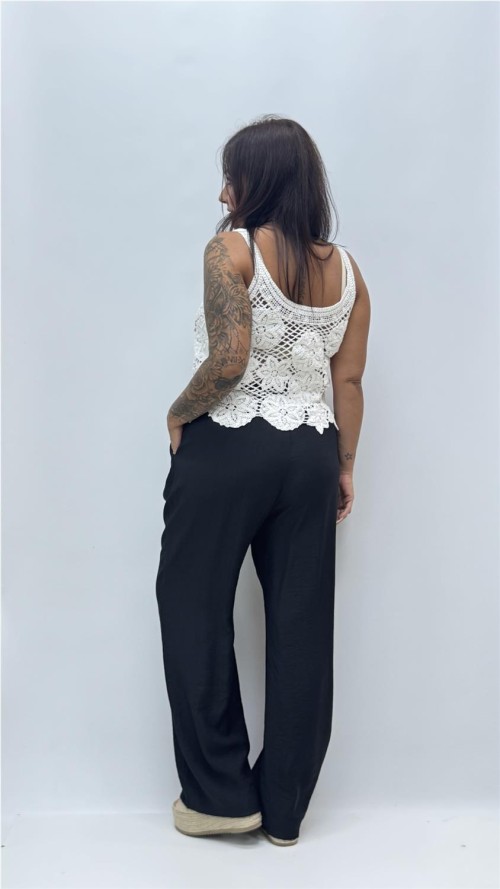 PANTALON LEONOR NEGRO
